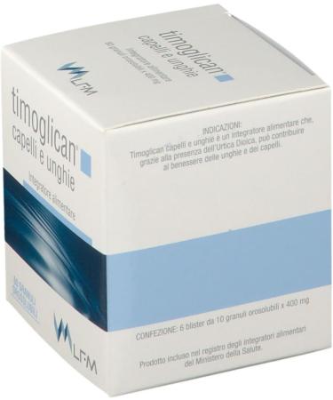  TIMOGLICAN LFM TIMOGLICAN HAIR & NAILS 60 GRANULES - Buy Online on GoSupps.com