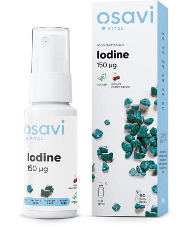 Osavi Iodine Oral Spray 150mcg (Cherry) - 26 ml.