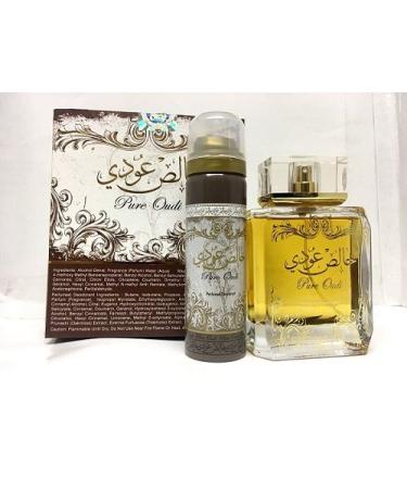 Khalis Oudi (Pure Arabian Oudi) With Deo Floral Musky Vanilla Eau de Parfum by Lattafa 100ml by Khalis Oudi