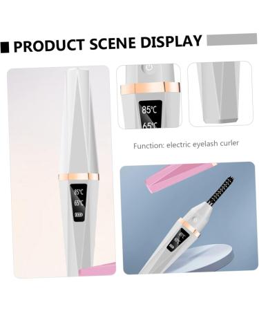 POPETPOP Eyelash Curler Power Tools Eyelash Beauty Tool Electric Tool Electrical Tools Beauty Salon Supplies Mini USB Eyelash Curling Clip Mini Curler Heating Miss Makeup Tools White Abs - Buy Online on GoSupps.com
