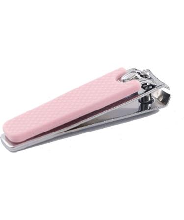 UNbit Nail Clipper Adult Nail Clippers/Pink Silicone Surface Carbon Steel Plating Pink Nail Clippers 8.5 * 1.5cm Pink Silicone Surface Nail Clippers - Buy Online on GoSupps.com