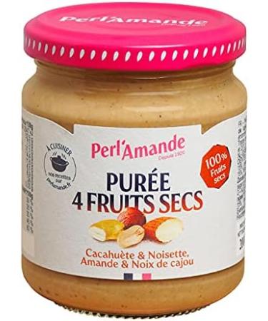 Perlamande - Puree 4 Dried Fruits 200Gr - Sold per unit - Buy Online on GoSupps.com
