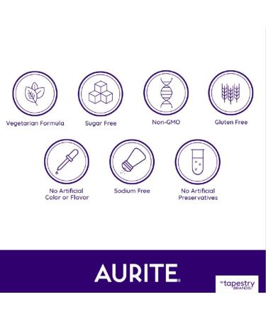 Aurite Saffron Supplement for Stress Management & Mood Support | Enhances Long-Term Memory | Vegetarian Friendly & Non-GMO | 30 Count (Pack of 1) - Buy Online on GoSupps.com