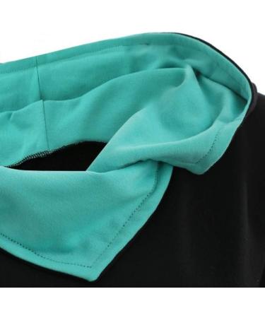 Bigfanshu Womens Female Sweatshirt Fashion Butterfly Skull Print Hoodie Tops Casual Pullovers Black X-Large - Buy Online on GoSupps.com