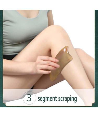 Buy WZX Leg Scraping Board - Thigh & Calf Massage Tool Shoulder & Neck Scratcher | International Shipping Available - Buy Online on GoSupps.com