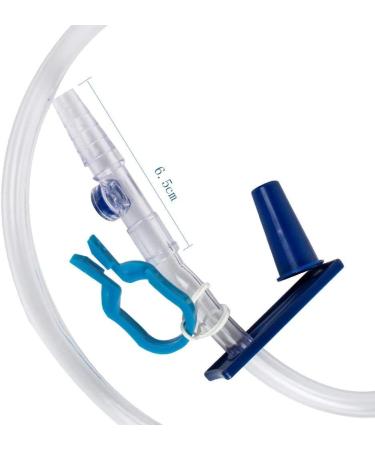Lifevv 2 Pack 2000ml Urinary Drainage Bag with Anti-Reflux Chamber Needless Sampling Joint 48" Tube Drainage Double-Hook T-Tap Outlet Valve - Buy Online on GoSupps.com