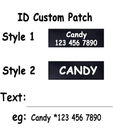 Moonpet Personalized No Pull Dog Harness Leash Set with Custom Name and Phone Number Heavy Duty Pet Vest to Prevent Tugging Pulling or Choking Training and Walking (XS-XXL 9 Colorful) 6 color - Buy Online on GoSupps.com