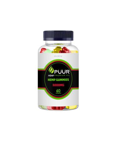 Puur Gummies - Puur Hemp Gummies (Single 60 Gummies)