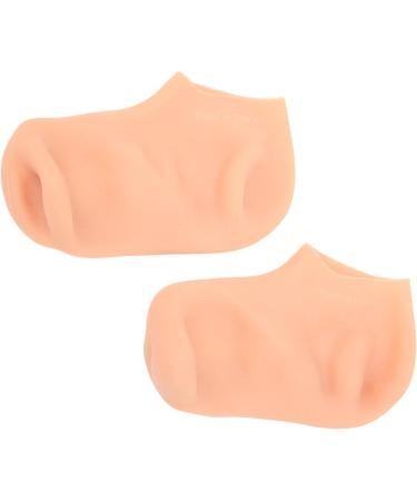 Silicone Socks High Elasticity Aloe Waterproof Moisturizing Socks for Dry Cracked Feet - Buy Online on GoSupps.com