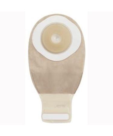 Filtered Ostomy Pouch Esteem + One-Piece System 12 Inch Length 1 Inch Stoma Drainable Convex Pre-Cut - 10/BX (MFN # 416742)