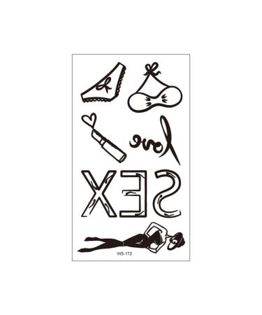 Glow In Dark Temporary Tattoo Stickers - 20 Sheets | Luminous Fluorescent Waterproof Body Art Transfers for Party, Festival & Club | Fun DIY Decoration Accessories - Buy Online on GoSupps.com