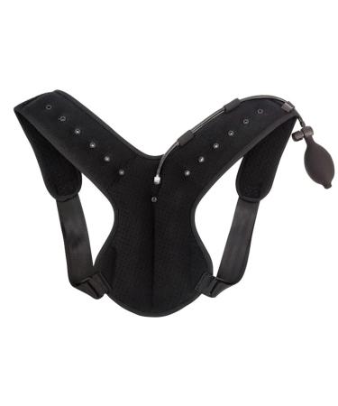 DFHBFG Shoulder Support Harness Inflatable Correction Posture Device Back Breathable Kyphosis Sitting 1 As Shown