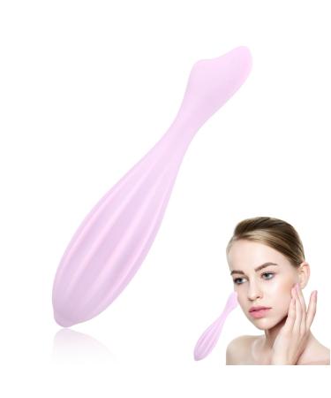 Face massage scooter silicone facial scooter forms body and face curves facial massage device skin care Self -tool reduces tiredness for women face massage (pink) - Buy Online on GoSupps.com