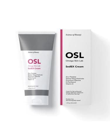 OSL Omega Skin Lab OSL SedEX Cream 50 ML: Face Cream Hand Moisturiser Body Cream - Multipurpose Body Moisturisers for Everyday Skin Care