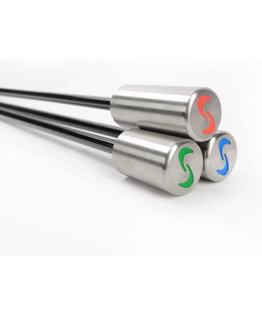 SuperSpeed Golf Swing Speed Training System - Increase Club Head Speed by 5-8% | Men's 3 Club Set with Online Videos - Buy Online on GoSupps.com