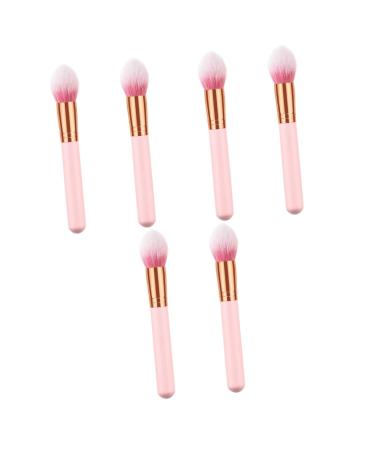FRCOLOR 6 Pcs Makeup Pink Powder Makeup Brush Professional Makeup Brush Makeup Brush for Woman Cosmetics 19.5X3.5X1.5cmx3pcs As Shownx3pcs