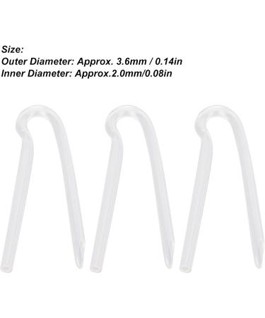 Pack of 10 Flexible Hearing Aid Tubes Type R | BTE Earmold Replacement Acoustic Tubes (3.6 x 2.0 mm) - International Shipping Available - Buy Online on GoSupps.com