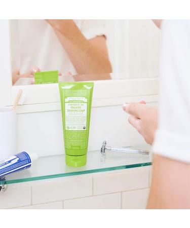 Dr. Bronner's Organic Shaving Soap Variety Pack - Lavender, Tea Tree, Lemongrass - 7oz, 3-Pack - Buy Online on GoSupps.com