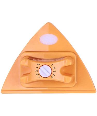 QTYUERGK Single/Double Universal Adjustable Magnetic Double Sided Magnetic Window Cleaner Anti-Pinch/Triangular/Scratch Synchronous Cleaner Glass Wiper Magnetic Manual Type Colour:Yello Cleaners