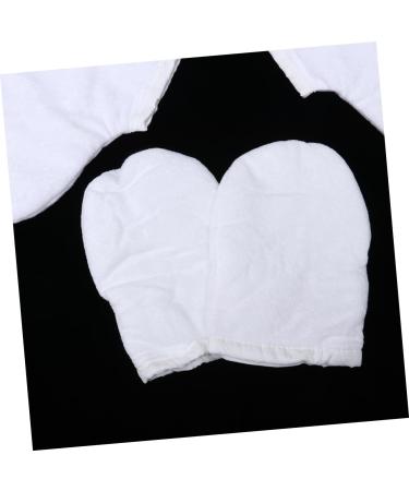 FRCOLOR Set Paraffin Bath Bags Heat Gloves Paraffin Wax Gloves Soft Cotton Mittens Insulated Gloves Hand Spa Cover Paraffin Mitts Paraffin Bath Sock Liners Wax Mitts Lining White Foot Bath - Buy Online on GoSupps.com