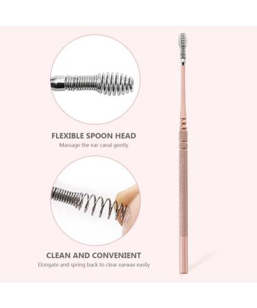 Healvian 3-Piece Stainless Steel Ear Cleaning Tool Set for Adults & Babies - Ear Wax Removal Kit with Tweezers, Pick Spoon, and Cleaner Curette - Buy Online on GoSupps.com