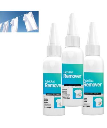 Fabric rust remover Clothes fabric rust remover Fabric rust remover Clothes stubborn oil stain cleaner for rust copper rust water rust tea rust 3pcs