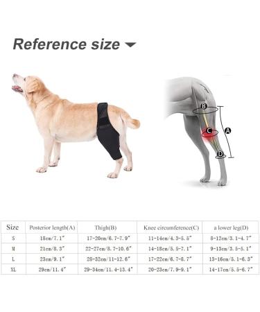 Pet Dog Injury Knee Brace Leg Inflammation Pain Alleviate Leg Support Sheaths for Dogs Outdoor Walking Accessories - Buy Online on GoSupps.com