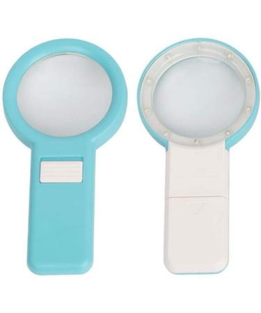 Magnifying Glasses for Hobbies Reading Magnifier Handheld Magnifying Glass Led Light HD Optical Lens Elderly Reading Magnifying Glass Vision - Buy Online on GoSupps.com