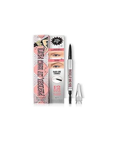 Benefit Precisely My Brow Pencil Ultra Fine Brow Defining Pencil, 3 - Warm light brown, 1 Count 3 - Warm light brown 1 Count (Pack of 1)