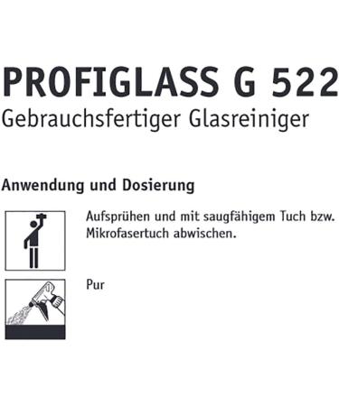 Buzil Profiglass Classic G522 - Streak-Free Glass Cleaner 10L Canister Blue | International Shipping Available - Buy Online on GoSupps.com