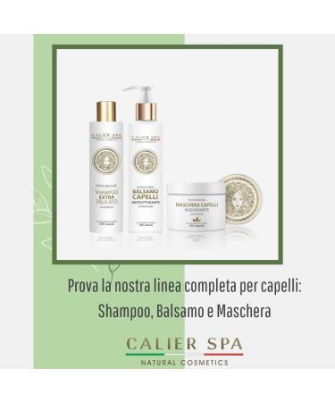  Calier SPA EXTRA DELI NATURALE Shampoo for frequent washes rich in functional extracts for: PRURIT FORFORA DEBOLIS Hair Stagional CADUTE - for the whole family 250 ml - Buy Online on GoSupps.com