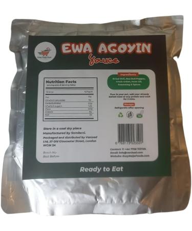 Ewa Agoyin Sauce | Ewa Agayin Sauce | Agayin Sauce | Agoyin Sauce | West African Meal | 500g | Over 8 portions - Buy Online on GoSupps.com