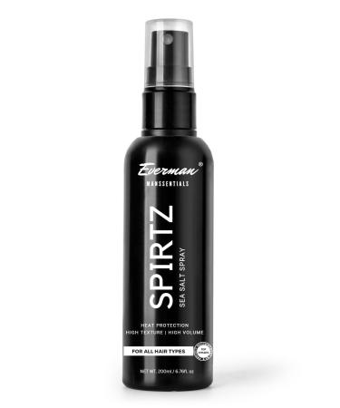 Hax..xed Everman Spirtz Sea Salt Spray | High Texture & Volume | Alcohol-Free Hair Spray | Made with Natural Ingredients | Instant Results | Prestyler with Heat Protection (200ml)