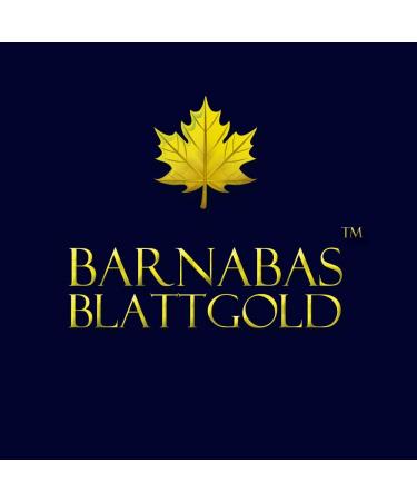 Barnabas Blattgold 23k Genuine Gold Leaf Sheets - 3.4 inches - 10 Sheets Booklet - Transfer Patent Leaf - Buy Online on GoSupps.com