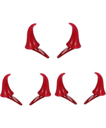 minkissy 9 Pairs Halloween Decorative Barrettes Demon Hair Pin Hair Clip Devil Little Horn Hair Accessory for Girls Halloween Party Hair Accessories Hair Barrettes Horns Props - Buy Online on GoSupps.com