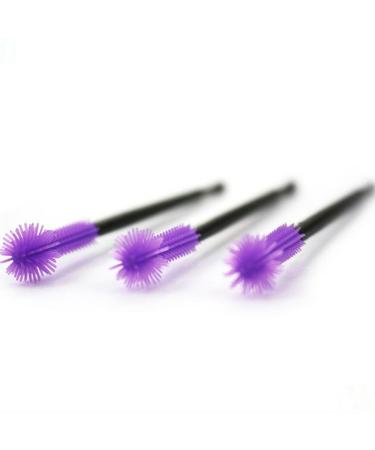 COSHINE 100pcs Disposable Silicone Eyelashes Makeup Brushes - 5 Styles Mascara Wands - Buy Online on GoSupps.com