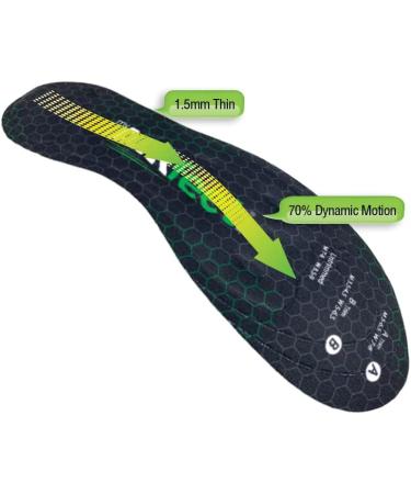 Dynamic Active Arch Support Insoles | AIRfeet Relief O2 for Plantar Fasciitis & Leg Fatigue | M/L Size for All Day Comfort - Buy Online on GoSupps.com