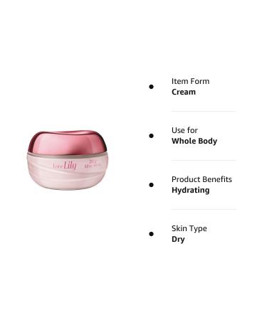 Buy Boticario Lily (Love) Satiny Moisturizing Body Cream 250g - Hydrate Your Skin | International Shipping Available - Buy Online on GoSupps.com