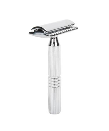 Easy Trim Razor - Professional Manual Alloy Razor for Home & Travel | Sustainable Silver Design - Buy Online on GoSupps.com