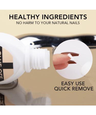 BettyCora Nail Glue Remover 15ml - Fast & Easy False Nails Adhesive Remover - Buy Online on GoSupps.com