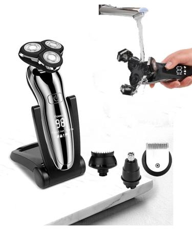 Buy Waterproof Electric Razor for Men - Rechargeable Shaver & Hair Clipper 8508-f | Professional Quality for Perfect Grooming - Buy Online on GoSupps.com