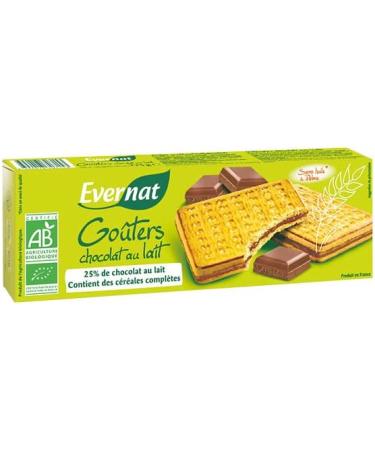 Evernat - Milk chocolate snacks 225g - Sold per unit - Buy Online on GoSupps.com