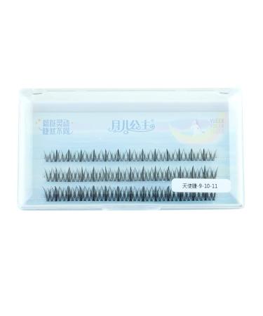 DIY Eyelash Extensions - Angel Eyelashes | Natural Individual & Cluster Lashes | Wholesale 9/10/11mm - Perfect for Flower Fairy Eye Makeup - Buy Online on GoSupps.com