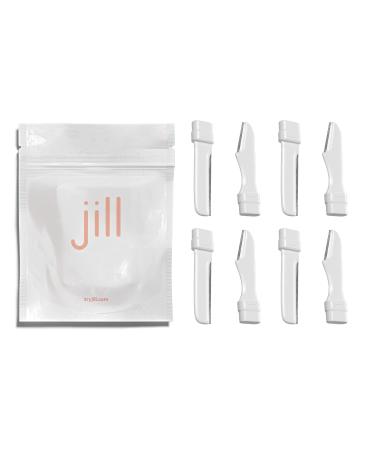 Jill Shave Set Refill for Dermaplane Hair Removal - Skin First Blades for Women to Exfoliate and Smooth Skin (4 Shave Sets, 8 Blades) 4 Count (Pack of 1)