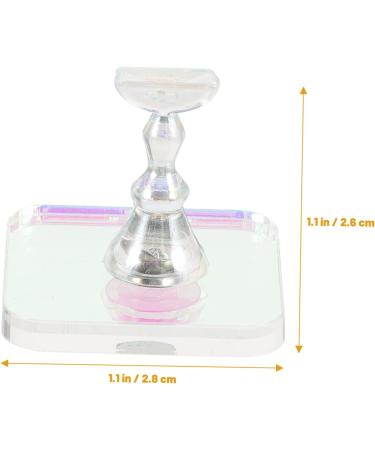 1 Set Magnetic Base Nail Stands for Press on Nail Display Stand Magnetic Nail Holder Press on Nail Stand Nail Supplies Nails Supply Nail Accessories Acrylic Square Exercise Board 2.8x2.8cm As Shown - Buy Online on GoSupps.com