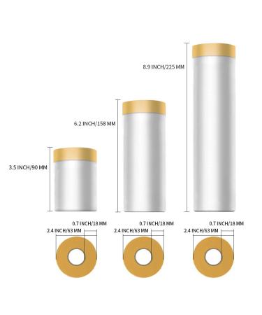 MyLifeUNIT Tape and Drape - Automotive Painting Covering Masking Paper (66-Feet, 3 Sizes) - Buy Online on GoSupps.com