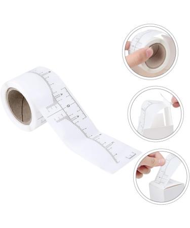 FRCOLOR 2 rolls Adhesive Scale Auxiliary Stencil Sticker Brow Disposable Cosmetics Measuring Woman Eyebrow 1 count (Pack of 1) Whitex2pcs - Buy Online on GoSupps.com
