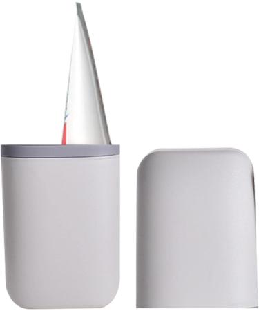Buy Travel Toothbrush Cup - Removable Storage Box with 2 Cups | Ideal for Trips Business Camping & Daily Use - White - Buy Online on GoSupps.com