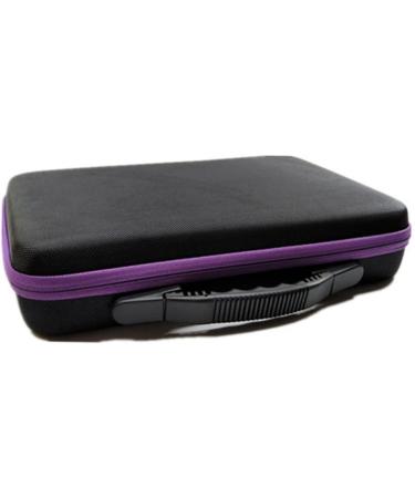 Solustre Essential Oils Travel Case - Shockproof Organizer for 2 Containers | International Shipping Available - Buy Online on GoSupps.com