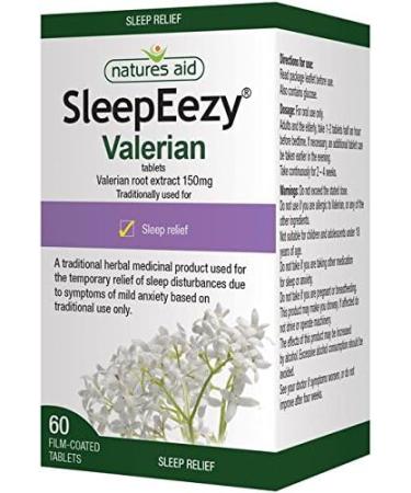 SleepEezy 150mg (Equivalent 750mg - 900mg of Valerian root) 60 Tabs-10 Pack - Buy Online on GoSupps.com